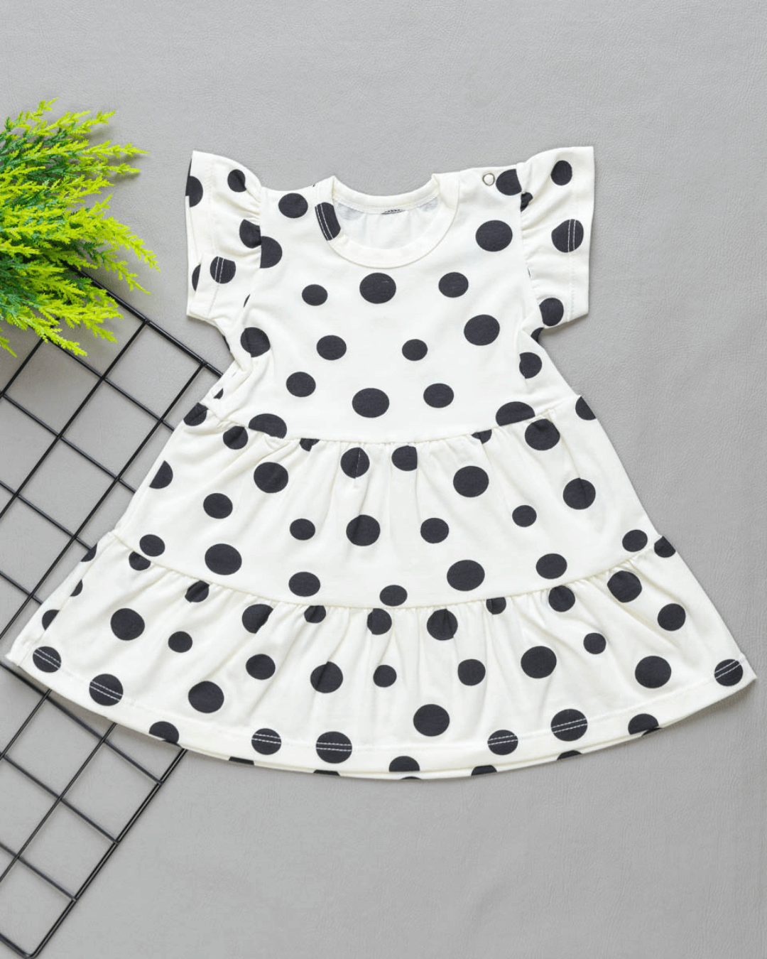 Vestido Julia Off Poá