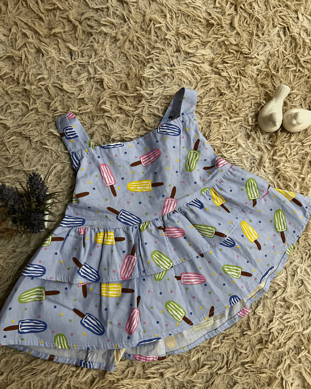 Vestido Picolé Azul